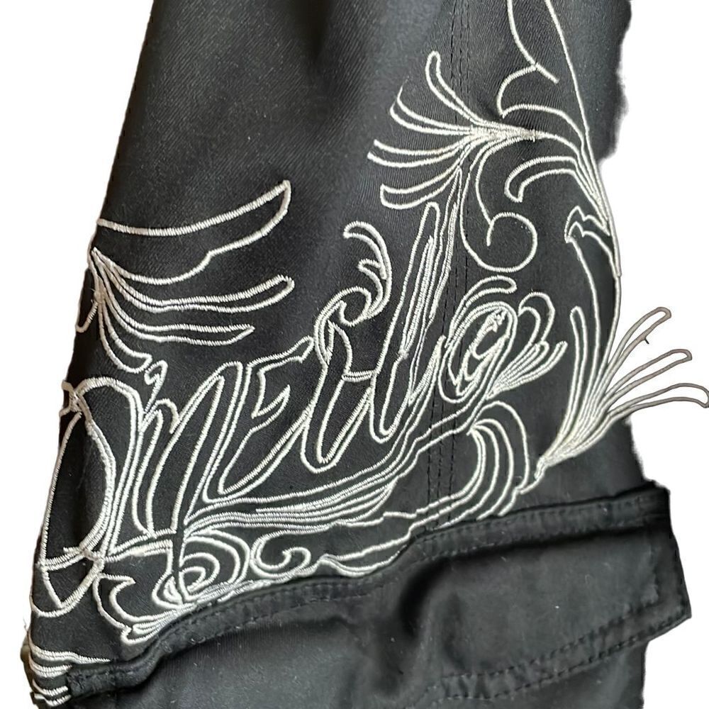 O’Neill Shorts Black Red Square Block Design 36W - Picture 4 of 10